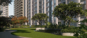 Interior view of a luxury apartment at Raymond Address By GS Wadala