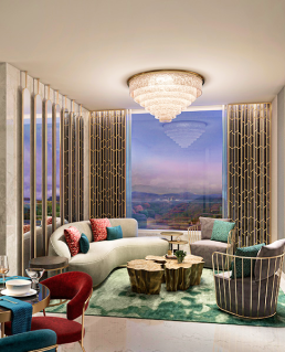 Living Room of Raymond Wadala Apartment