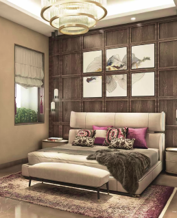 Master Bedroom at Raymond Wadala
