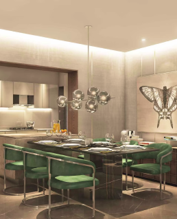 Dining Area of Raymond Wadala